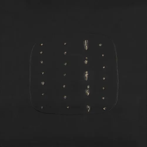 Lucio Fontana, Concetto Spaziale, Nero Abstract Art Movements Canvas, Drawing Paper Prints, Reproduction Oil Painting and High