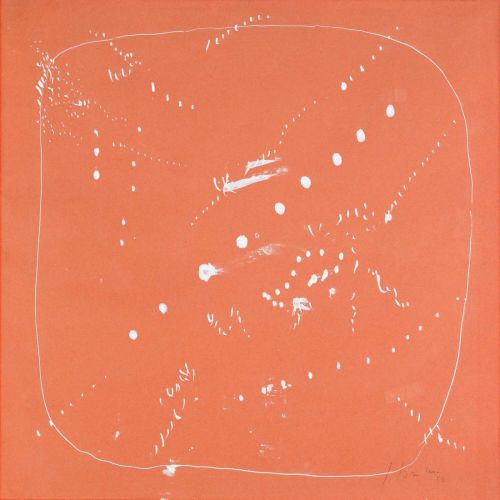 Lucio Fontana, Tempera On Paper Lucio Fontana, Tempera On Paper