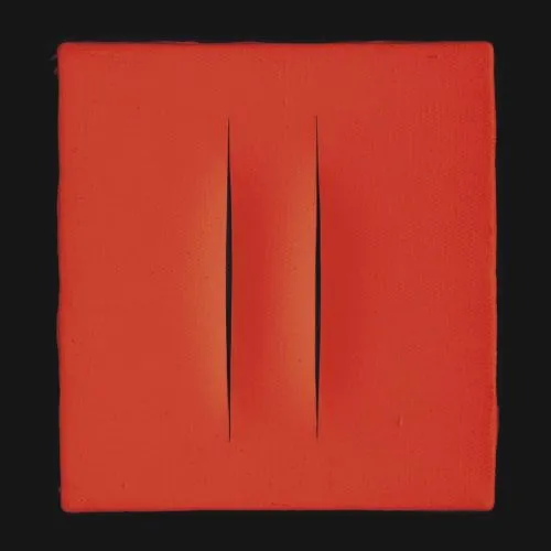 Lucio Fontana, Concetto Spaziale Attese, Red 2 Abstract Lucio Fontana, Concetto Spaziale Attese, Red 2 Abstract Art Movements Canvas, Drawing Paper Prints, Reproduction Oil Painting and