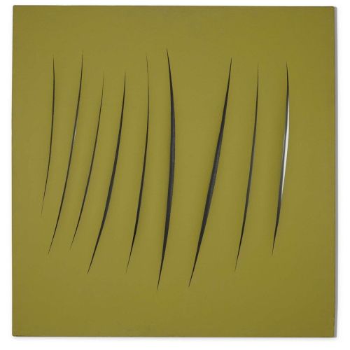 Lucio Fontana, Concetto Spaziale, Attese Lucio Fontana, Concetto Spaziale, Attese