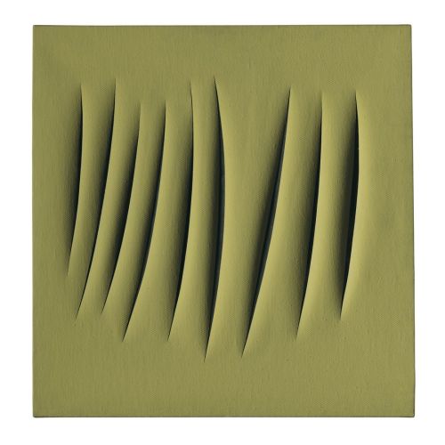 Lucio Fontana, Concetto Spaziale, Attese Lucio Fontana, Concetto Spaziale, Attese