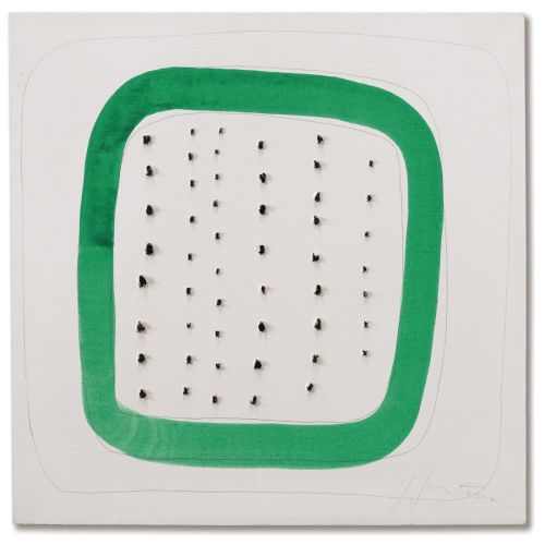 Lucio Fontana, Dedicated On The Reverse Lucio Fontana, Dedicated On The Reverse