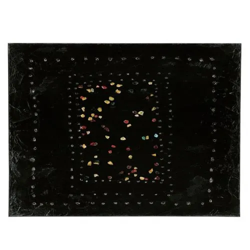 Lucio Fontana, Concetto Spaziale In Piazza San Marco Di Notte Con Teres Abstract Lucio Fontana, Concetto Spaziale In Piazza San Marco Di Notte Con Teres Abstract Art Movements Canvas, Drawing Paper Prints
