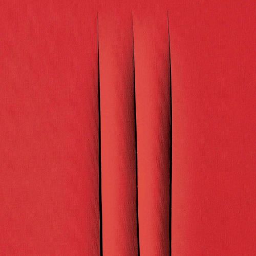 Lucio Fontana, Concetto Spaziale, Attese, Red 3 Lucio Fontana, Concetto Spaziale, Attese, Red 3