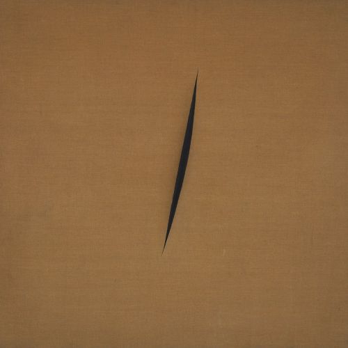 Lucio Fontana, Spatial Concept: Expectation Lucio Fontana, Spatial Concept: Expectation