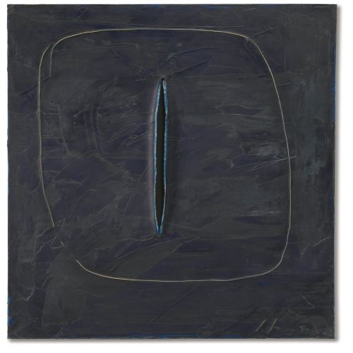 Lucio Fontana, Concetto Spaziale, Attesa Lucio Fontana, Concetto Spaziale, Attesa