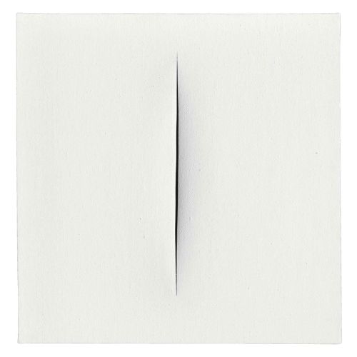 Lucio Fontana, Concetto Spaziale Attesa White 22 Lucio Fontana, Concetto Spaziale Attesa White 22