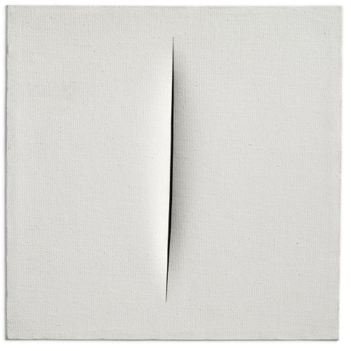 Lucio Fontana, Concetto Spaziale, Attese Grey 2 Lucio Fontana, Concetto Spaziale, Attese Grey 2