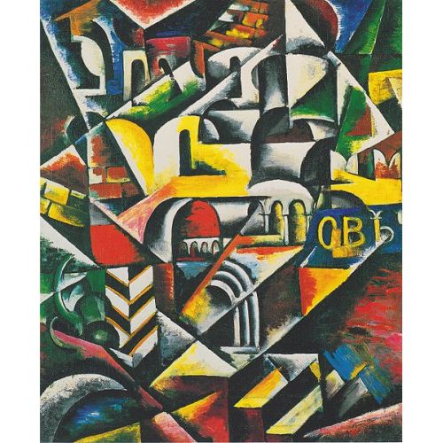 Lyubov Popova The Jug On The Table Cubist Artwork