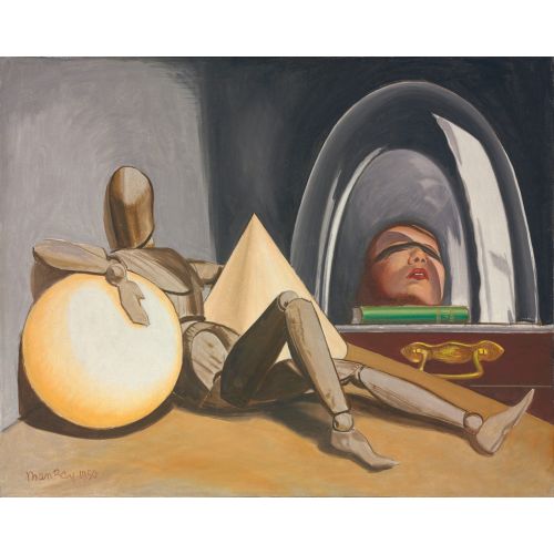 Man Ray, Aline Ve Valcour Sürrealizm Sanat Akımları Kanvas Efektli Tablo, Resim Kağıdı Baskısı, Reprodüksiyon ve Yüksek