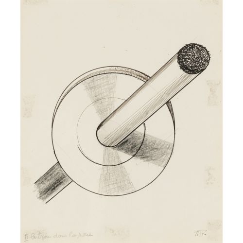 Man Ray, Le Trou Dans La Roue