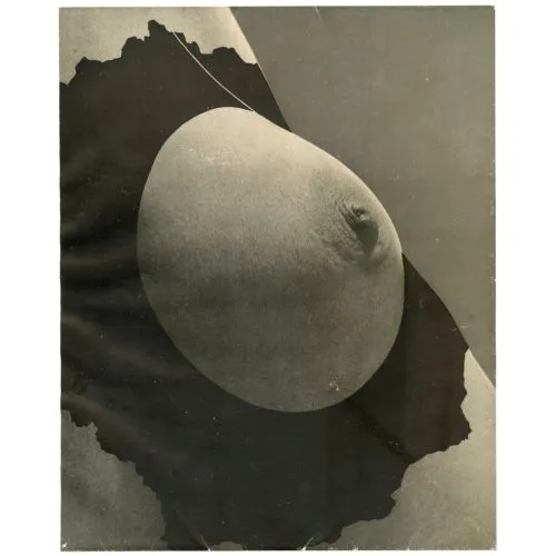 Man Ray, Marcel Duchamp Priere De Toucher Dada Sanat Akımları Kanvas Efektli Tablo, Resim Kağıdı Baskısı, Reprodüksiyon