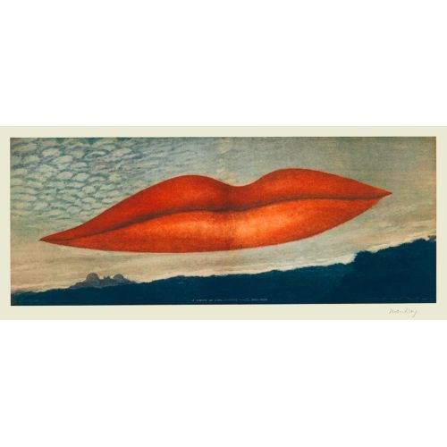 Man Ray, Observatory Time, The Lovers Surrealism Art Movements Canvas, Drawing Paper Prints, Reproduction Oil Painting and High