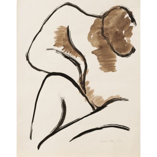 Man Ray, Oturmuş Çıplak Man Ray, Oturmuş Çıplak