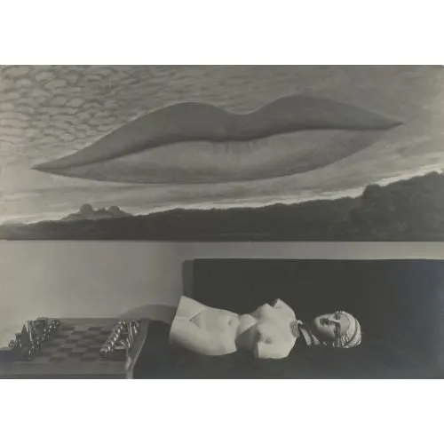 Man Ray, Natürmort Kompozisyon Satranç Seti Sürrealizm Man Ray, Natürmort Kompozisyon Satranç Seti Sürrealizm Sanat Akımları Kanvas Efektli Tablo, Resim Kağıdı Baskısı