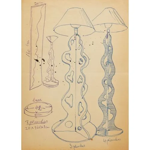 Man Ray, Lamba Tasarım Çalışmaları Sürrealizm Sanat Akımları Kanvas Efektli Tablo, Resim Kağıdı Baskısı
