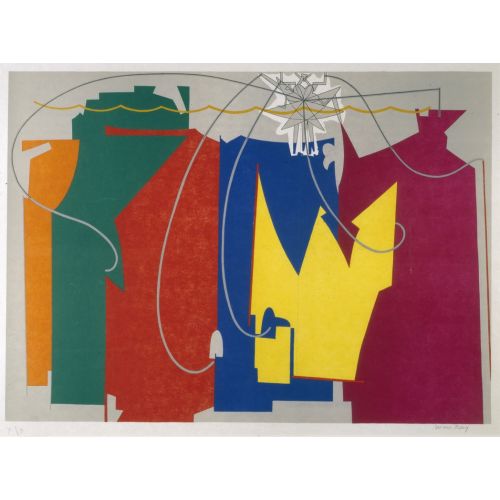 Man Ray, İp Dansçısı Gölgeleriyle Eşlik Ediyor