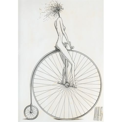 Man Ray, İsimsiz Penny Farthing