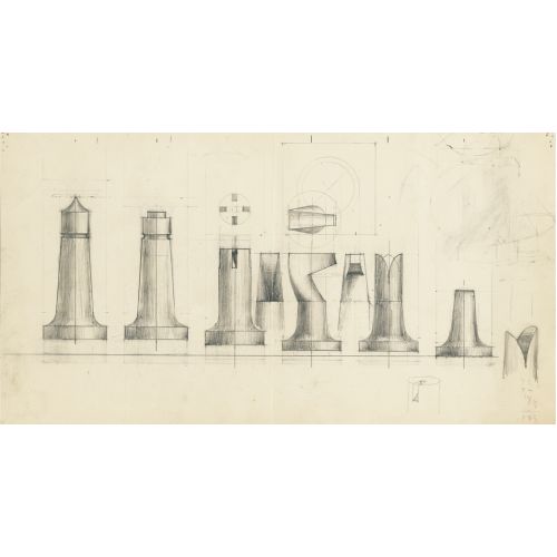 Man Ray, Dessins Pour Pieces D’echecs Man Ray, Dessins Pour Pieces D’echecs