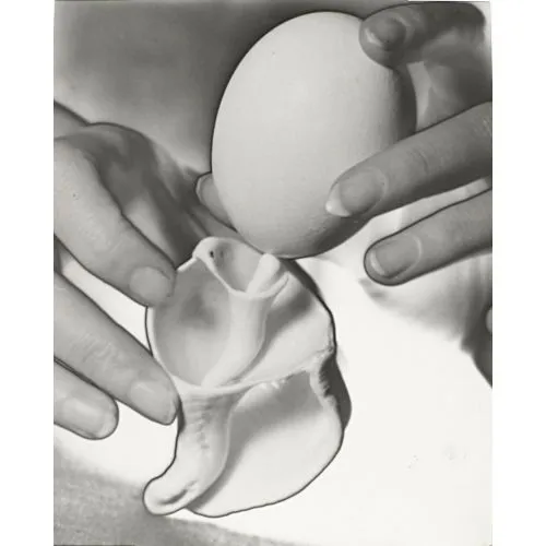 Man Ray, Egg And Shell, Solarization Dada Art Movements Canvas, Drawing Paper Prints, Reproduction Oil Painting and High