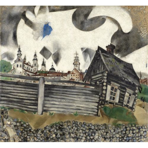 Marc Chagall, Grey House Marc Chagall, Grey House