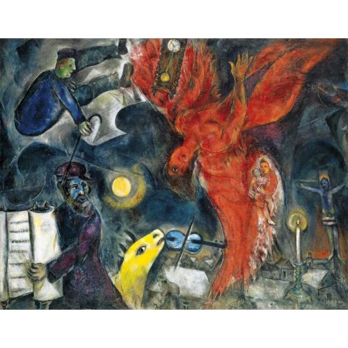 Marc Chagall, Yahudi Ölüm Meleği Marc Chagall, Yahudi Ölüm Meleği