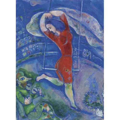 Marc Chagall, Acrobat Or Trapeze