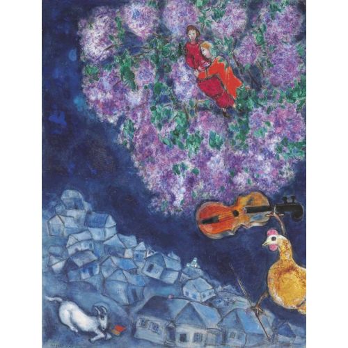 Marc Chagall, The Blue Air Marc Chagall, The Blue Air