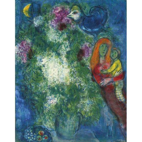 Marc Chagall, Anne Ve Çocuk Marc Chagall, Anne Ve Çocuk