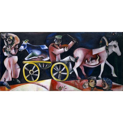 Marc Chagall, The Drover The Cattle Dealer Marc Chagall, The Drover The Cattle Dealer