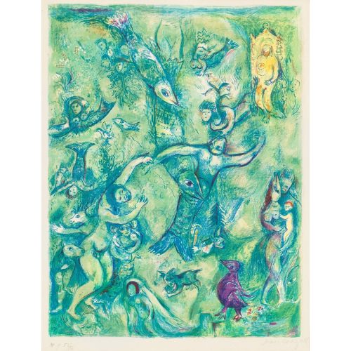 Marc Chagal Arabian Nights II