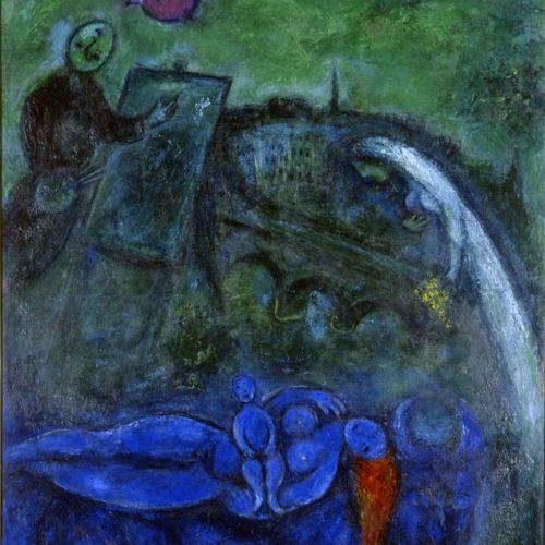 Marc Chagall, Yeni Köprü Marc Chagall, Yeni Köprü