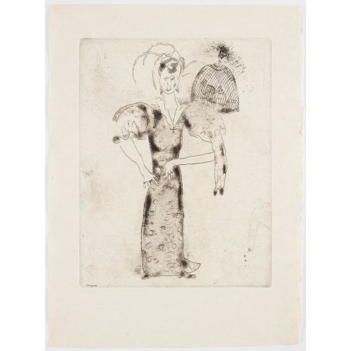 Marc Chagall, Les Ames Mortes Marc Chagall, Les Ames Mortes