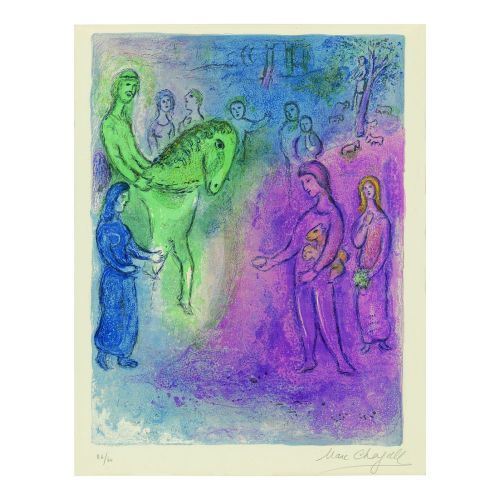 Marc Chagall, Arrival Of Dionysophanes