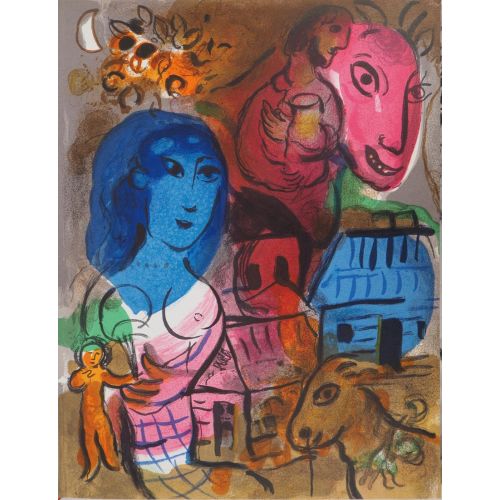 Marc Chagall, Memory Of The Natal Land