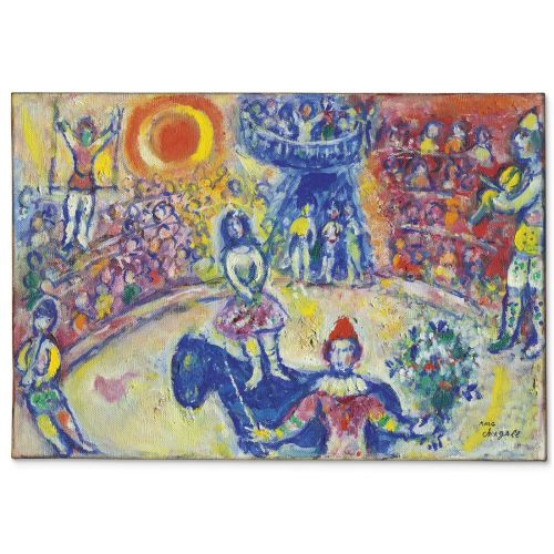 Marc Chagal Au Cirque III