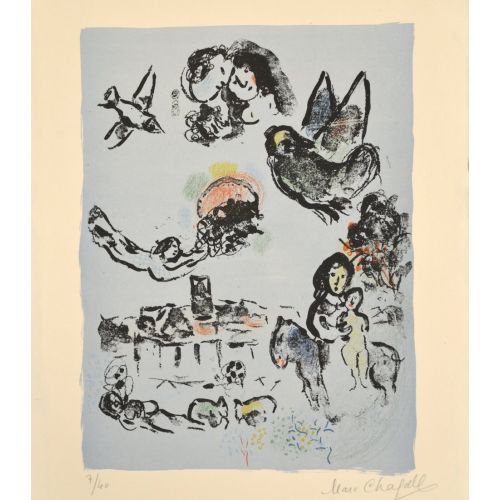 Marc Chagall, Nocturne A Vence