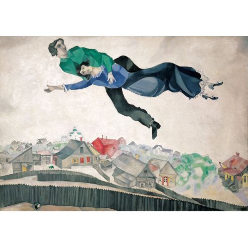 Marc Chagall, Over The Town