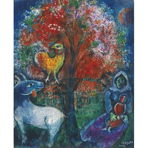 Marc Chagall, Scene Champetre Marc Chagall, Scene Champetre