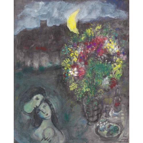 Marc Chagall, Vence Akşamı Marc Chagall, Vence Akşamı