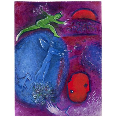 Marc Chagall, Songe De Lamon Et De Dryas Marc Chagall, Songe De Lamon Et De Dryas