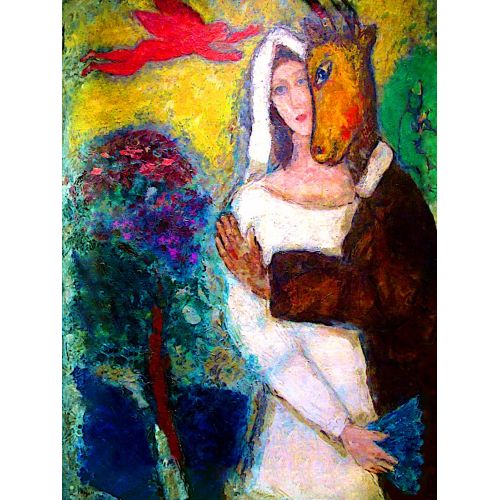 Marc Chagall, Yaz Gecesi Rüyası Marc Chagall, Yaz Gecesi Rüyası