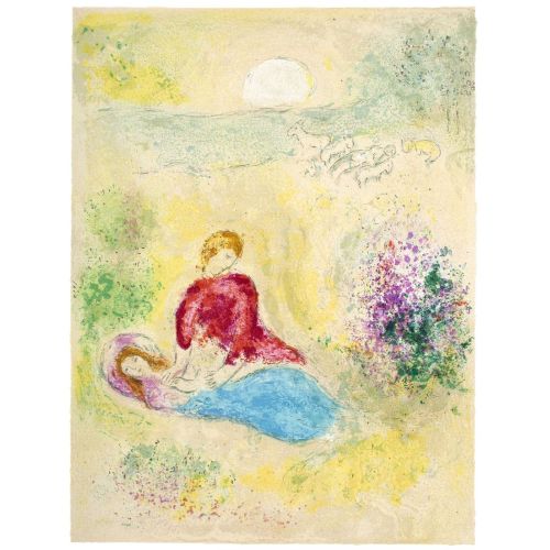 Marc Chagall, The Bird Chase Marc Chagall, The Bird Chase