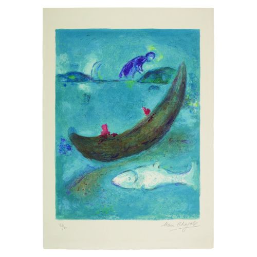 Marc Chagall, The Dead Dolphin And The Three Hundred Drachmas Marc Chagall, The Dead Dolphin And The Three Hundred Drachmas