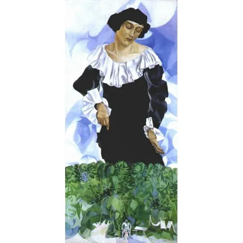 Marc Chagall, Bella With White Collar Surrealism Marc Chagall Bella With White Collar Surrealism Art Movements Canvas, Drawing Paper Prints, Reproduction Oil Painting and High