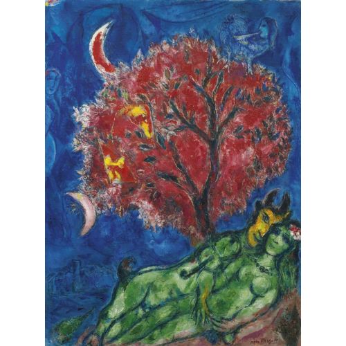 Marc Chagall, The Red Tree Marc Chagall, The Red Tree