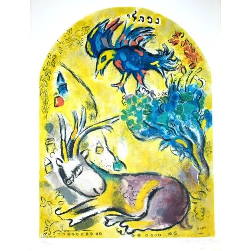 Marc Chagall Pencerelerden Kabilesi Sürrealizm Marc Chagall Pencerelerden Kabilesi Sürrealizm Sanat Akımları Kanvas Efektli Tablo, Resim Kağıdı Baskısı, Reprodüksiyon