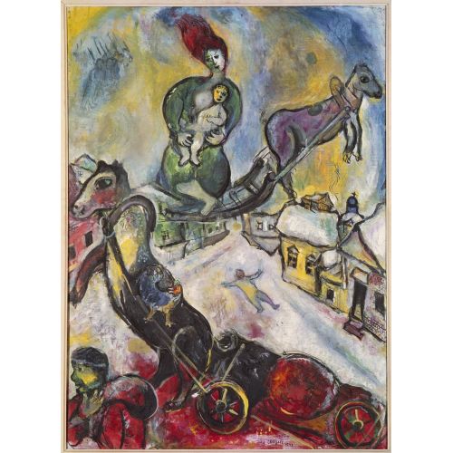 Marc Chagall, The War Marc Chagall, The War