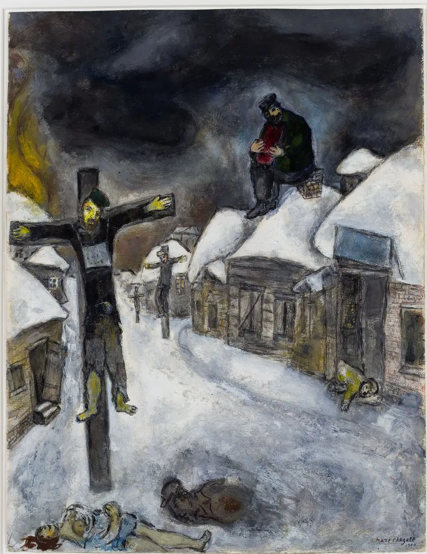 Marc Chagall White Crucifixion | Arthipo