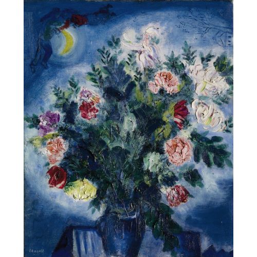 Marc Chagall, Sevgilisi İle Buket